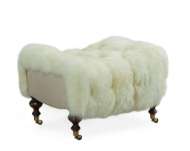 Picture of L1744-00 LEATHER OTTOMAN