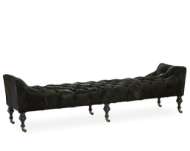 Picture of L1744-91 LEATHER COCKTAIL BENCH