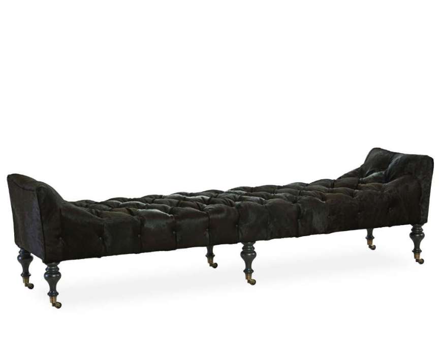 Picture of L1744-91 LEATHER COCKTAIL BENCH