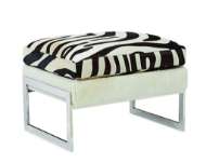 Picture of L1859-00 LEATHER OTTOMAN