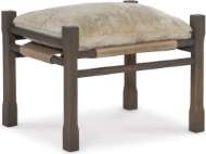 Picture of L1888-00 LEATHER OTTOMAN