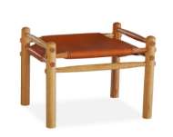 Picture of L1898-00 LEATHER OTTOMAN