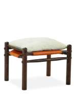 Picture of L1898-00 LEATHER OTTOMAN