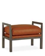 Picture of L1978-00 LEATHER OTTOMAN