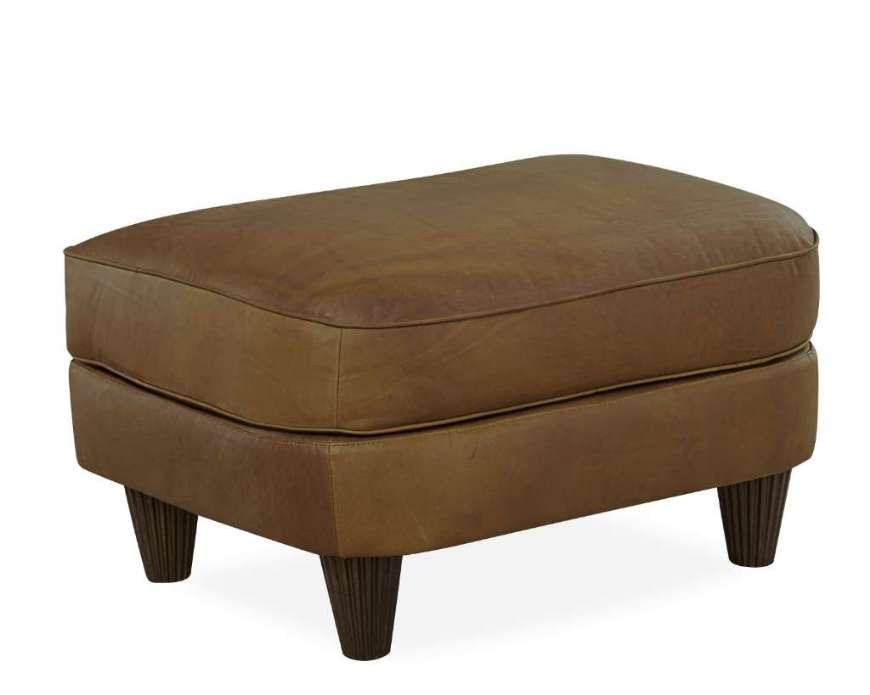 Picture of L2164-00 LEATHER OTTOMAN