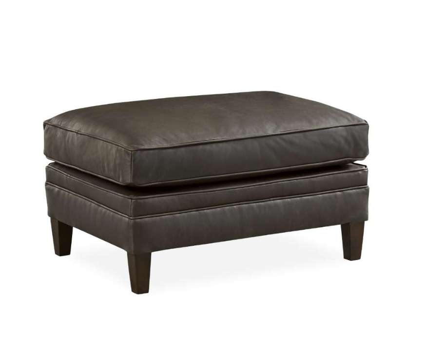 Picture of L2432-00 LEATHER OTTOMAN