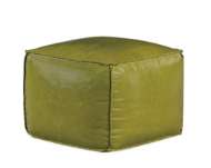 Picture of L2527-00 LEATHER RAW EDGE OTTOMAN