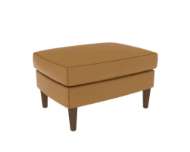 Picture of L3303-00 LEATHER OTTOMAN
