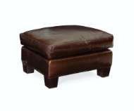 Picture of L3973-00 LEATHER OTTOMAN