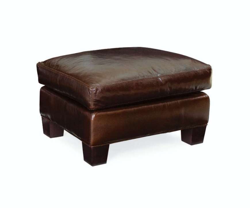 Picture of L3973-00 LEATHER OTTOMAN