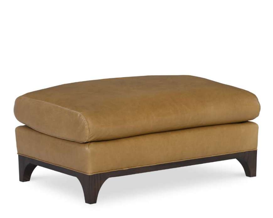 Picture of L7323-00 LEATHER OTTOMAN
