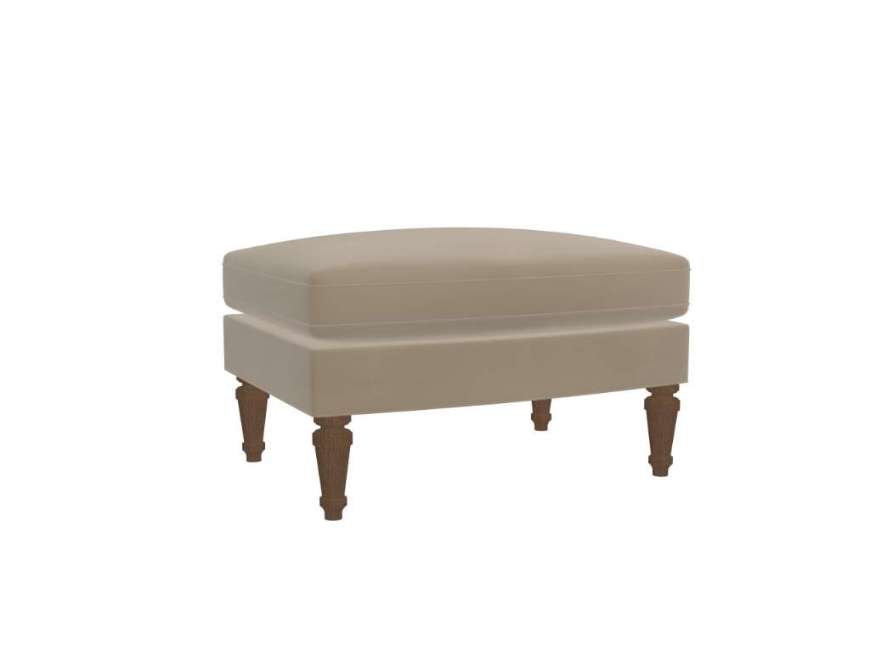 Picture of L8147-00 LEATHER OTTOMAN