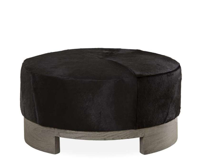 Picture of L9016-90 LEATHER COCKTAIL OTTOMAN