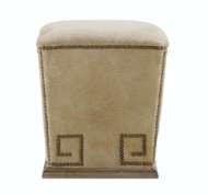 Picture of L9045-00 LEATHER BONGO OTTOMAN
