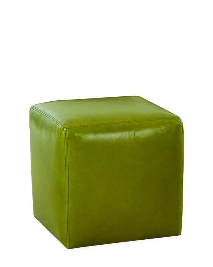 Picture of L9077-00C LEATHER OTTOMAN