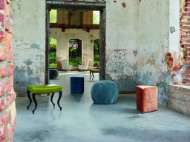 Picture of L9078-00 LEATHER OTTOMAN