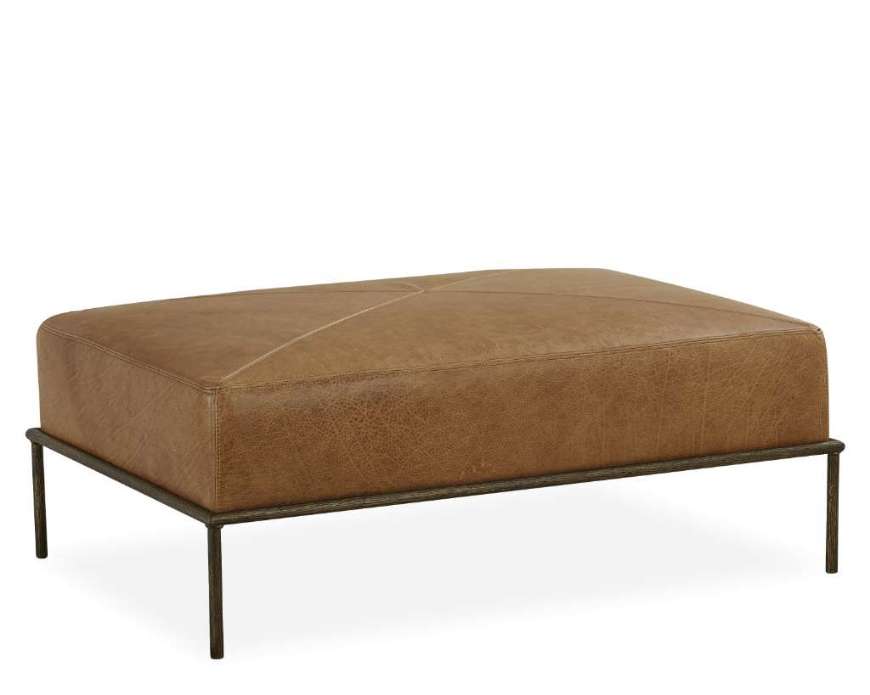 Picture of L9099-92 LEATHER BENCH OTTOMAN