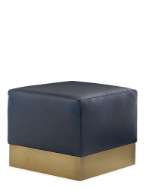 Picture of L9119-00 LEATHER OTTOMAN