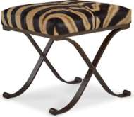 Picture of L9179-00 LEATHER OTTOMAN