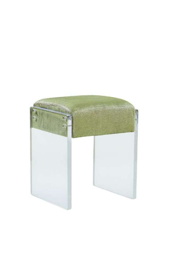 Picture of L9196-00 LEATHER OTTOMAN