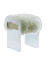 Picture of L9196-00 LEATHER OTTOMAN