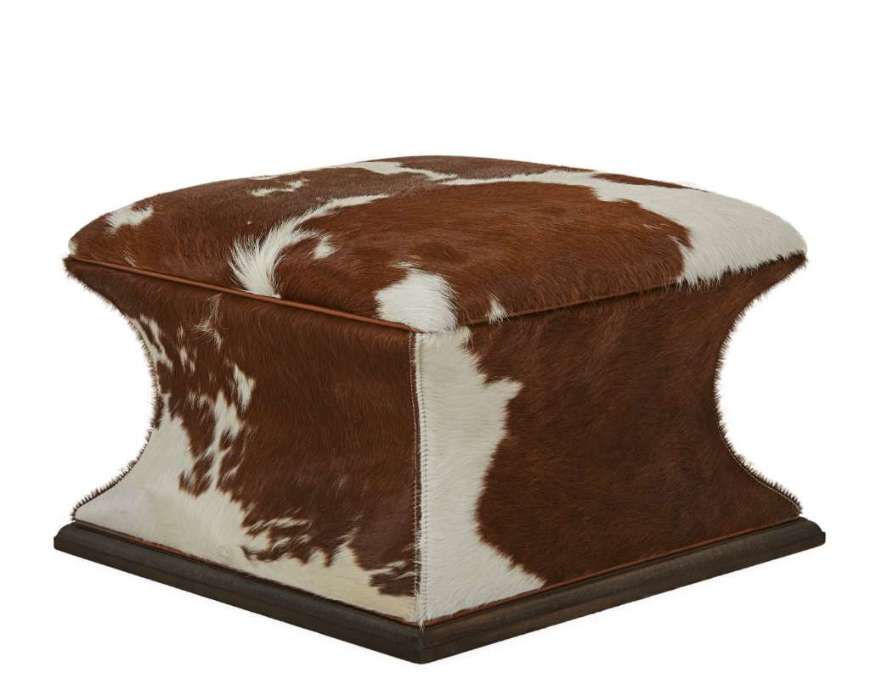 Picture of L9201-00 LEATHER OTTOMAN