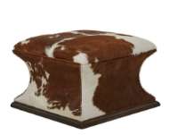 Picture of L9201-00 LEATHER OTTOMAN