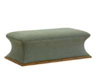 Picture of L9201-90 LEATHER COCKTAIL OTTOMAN