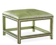 Picture of L9219-00 LEATHER OTTOMAN