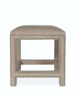 Picture of L9219-00 LEATHER OTTOMAN