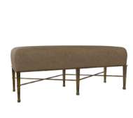 Picture of L9296-90 LEATHER BENCH OTTOMAN