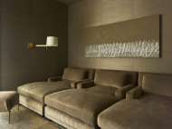 Picture of L9299-00 LEATHER OTTOMAN