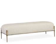 Picture of L9299-90 LEATHER BENCH OTTOMAN