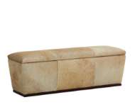 Picture of L9303-40 LEATHER STORAGE BENCH