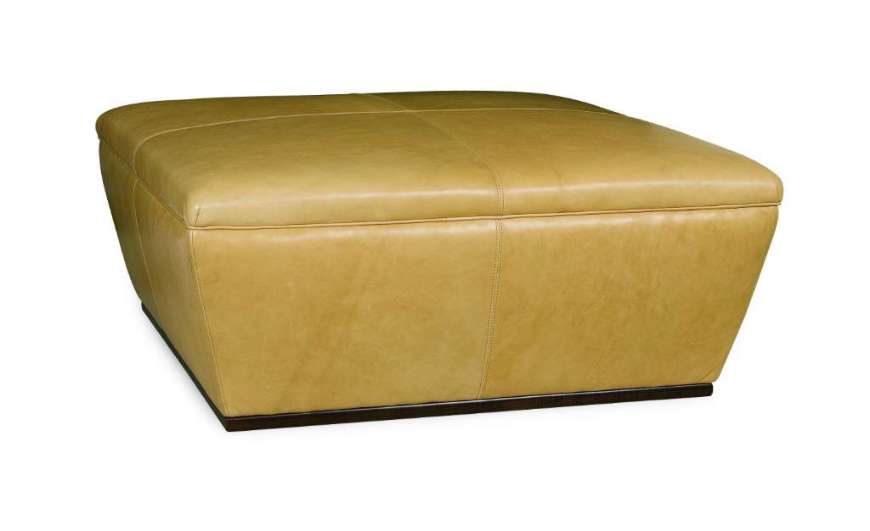 Picture of L9303-90 LEATHER OTTOMAN