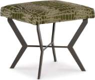 Picture of L9358-10 LEATHER OTTOMAN