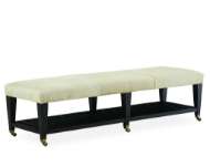 Picture of L9478-90 LEATHER COCKTAIL OTTOMAN
