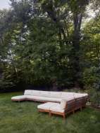 Picture of U160-00 HAMPTON OUTDOOR TEAK OTTOMAN