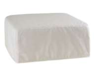 Picture of US6467-80 BODEGA BAY OUTDOOR SLIPCOVERED OTTOMAN & 1/2