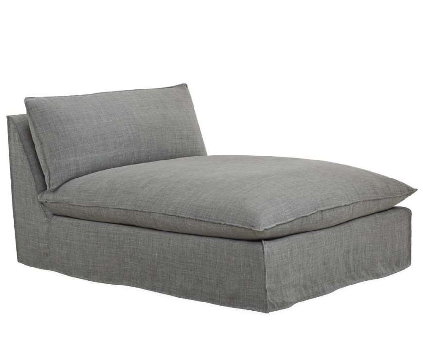 Picture of C1957-15 SLIPCOVERED ARMLESS CHAISE