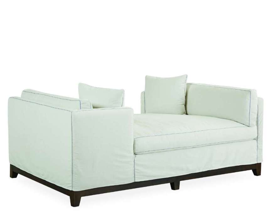 Picture of C7072-95 SLIPCOVERED DOUBLE CHAISE