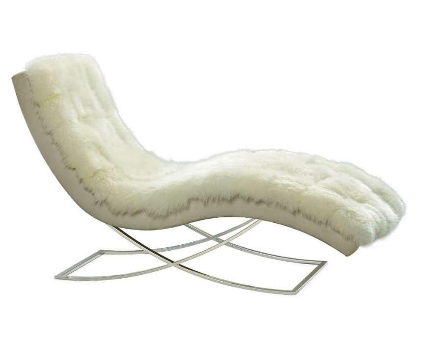 Picture of L1549-21 LEATHER CHAISE