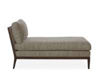 Picture of L1748-15 LEATHER ARMLESS CHAISE