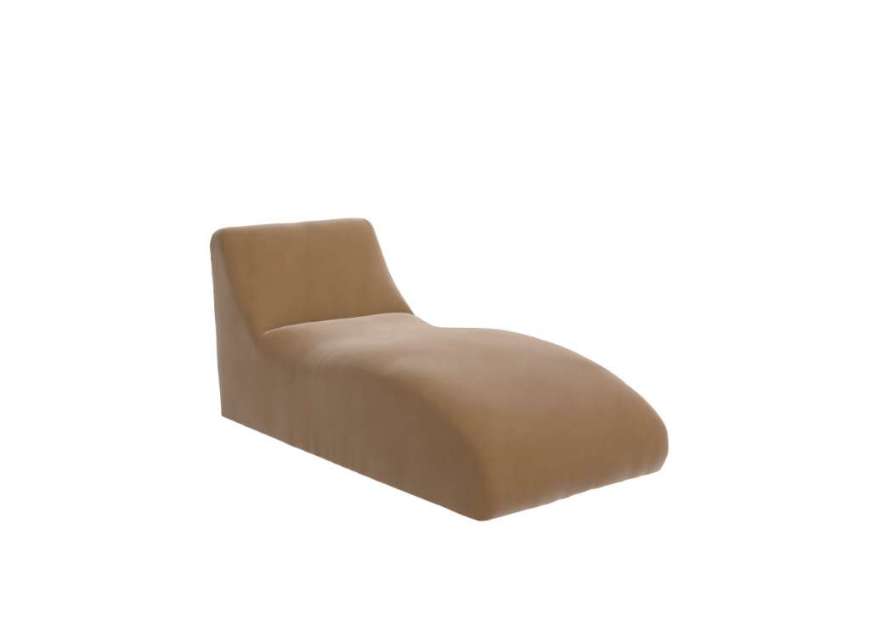 Picture of L8180-15 LEATHER ARMLESS CHAISE