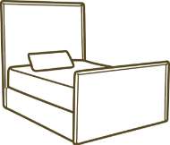 Picture of C16-30T SLIPCOVERED TWIN BED