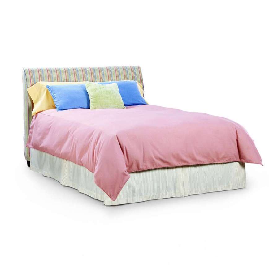 Picture of C36-46H SLIPCOVERED FULL HEADBOARD WITH RAILS