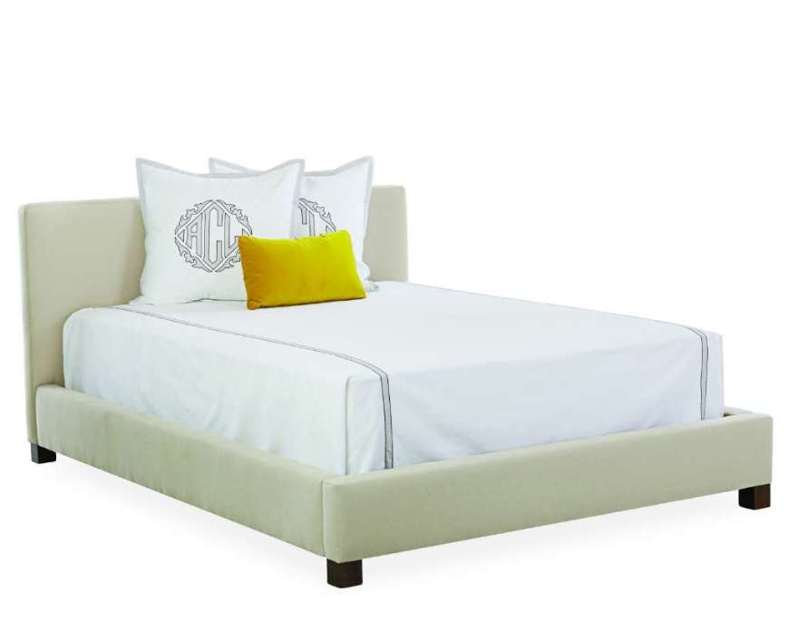 Picture of L14-50H LEATHER QUEEN HEADBOARD WITH RAILS