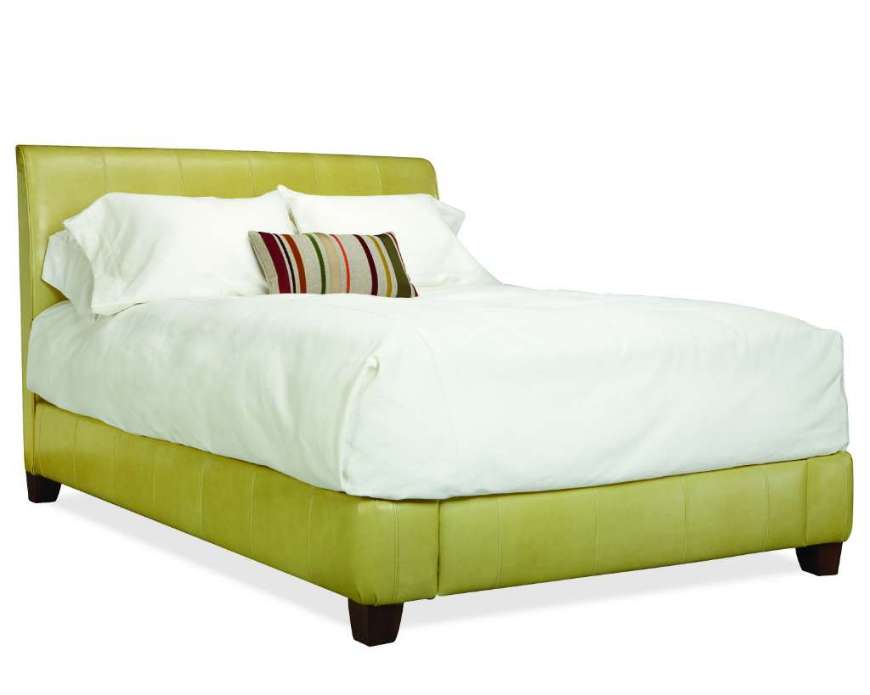 Picture of L36-46H LEATHER FULL HEADBOARD WITH RAILS