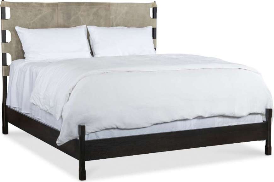 Picture of L88-66H LEATHER KING HEADBOARD WITH RAILS