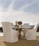 Picture of US104-01C MIMOSA OUTDOOR SLIPCOVERED DINING CHAIR